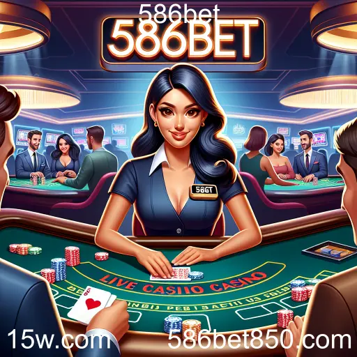 A Emoção dos Jogos Ao Vivo no 586bet